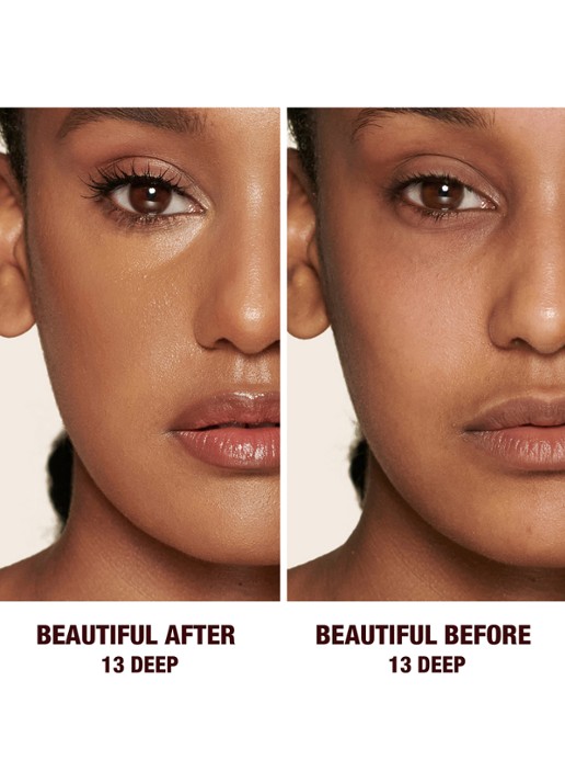 Charlotte Tilbury Beautiful Skin Radiant Concealer - vloeibare concealer - achterkant 13 deep