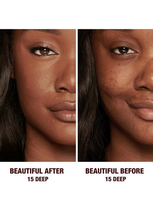 Charlotte Tilbury Beautiful Skin Radiant Concealer - vloeibare concealer - achterkant 15 deep