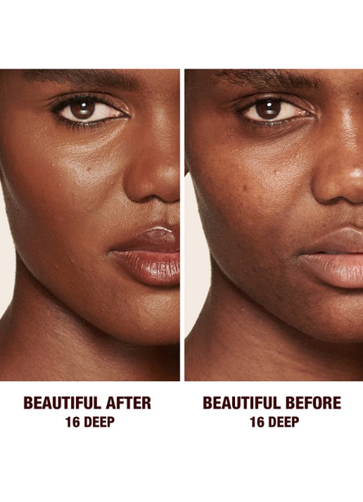 Charlotte Tilbury Beautiful Skin Radiant Concealer - vloeibare concealer - achterkant 16 deep