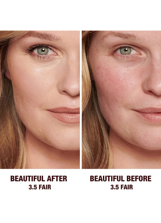 Charlotte Tilbury Beautiful Skin Radiant Concealer - vloeibare concealer - achterkant 3.5 fair