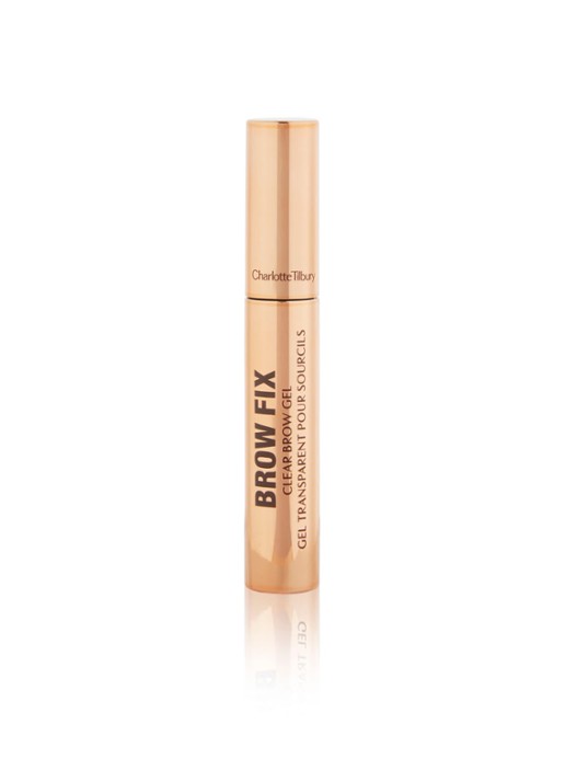 Charlotte Tilbury Brow Fix - heldere wenkbrauwgel - voorkant 3 transparant