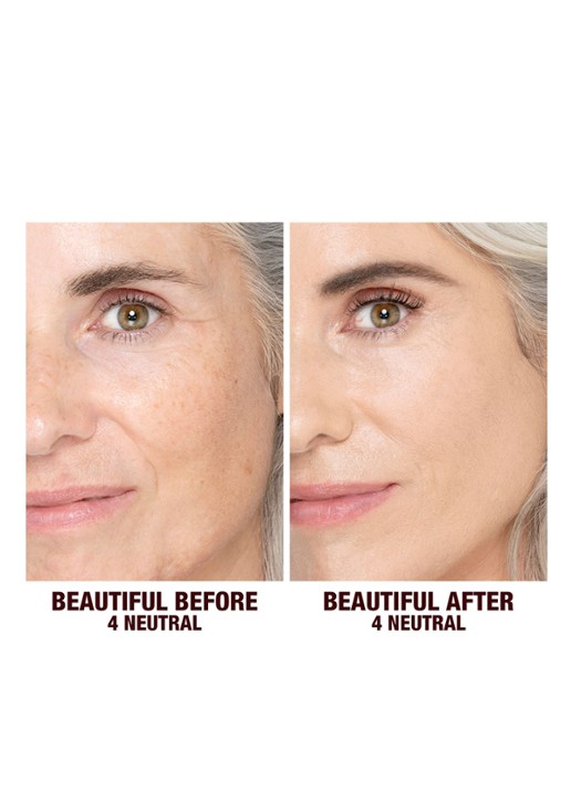 Charlotte Tilbury Charlotte's Beautiful Skin Foundation - detail 3 4 neutral