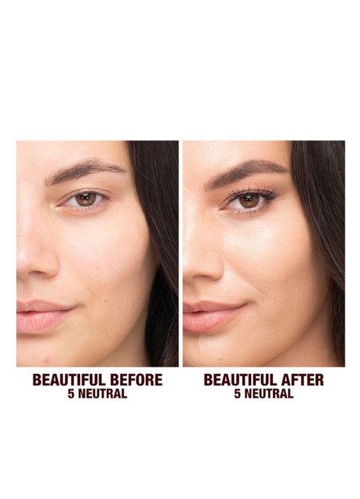 Charlotte Tilbury Charlotte's Beautiful Skin Foundation - detail 4 5 neutral