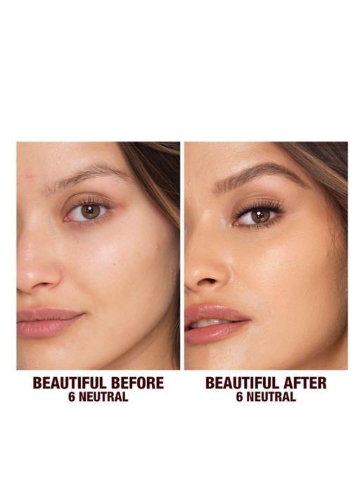 Charlotte Tilbury Charlotte's Beautiful Skin Foundation - detail 4 6 neutral