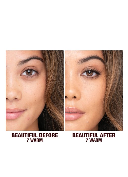 Charlotte Tilbury Charlotte's Beautiful Skin Foundation - detail 4 7 warm