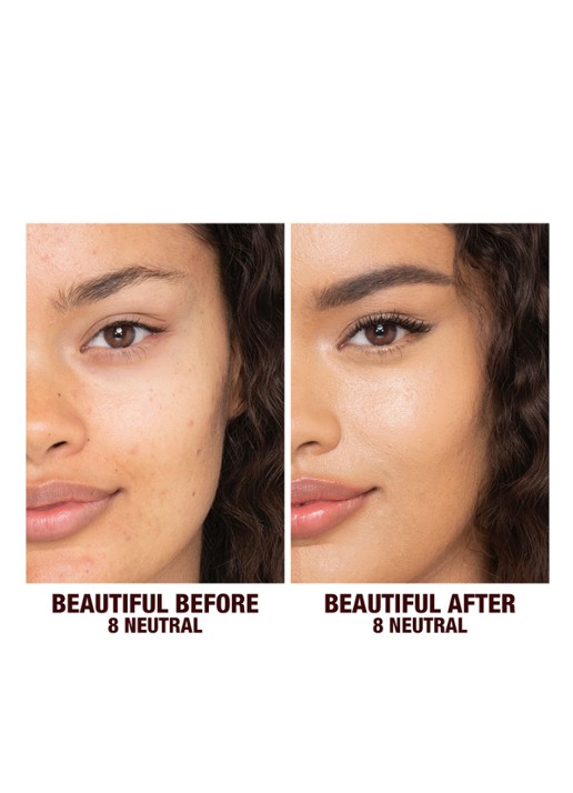 Charlotte Tilbury Charlotte's Beautiful Skin Foundation - detail 4 8 neutral