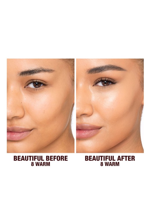 Charlotte Tilbury Charlotte's Beautiful Skin Foundation - detail 4 8 warm