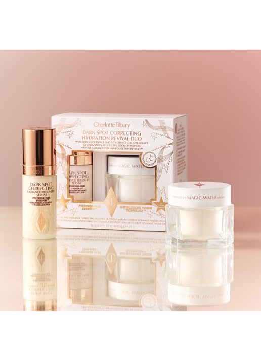 Charlotte Tilbury  Dark Spot Correcting + Hydration Revival Duo - verzorgingsset - detail 2 transparant