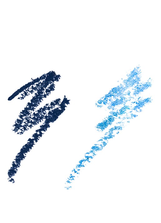 Charlotte Tilbury Eye Colour Magic Double Ended Eye Liner Super Blue - Limited Edition waterproof eyeliner - voorkant 6 super blue