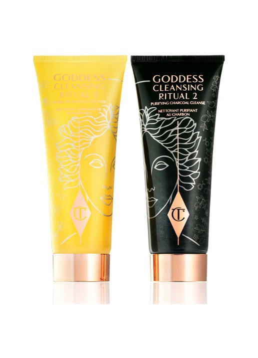 Charlotte Tilbury Goddess Cleansing Ritual - dual cleanser set - voorkant 4 undefined