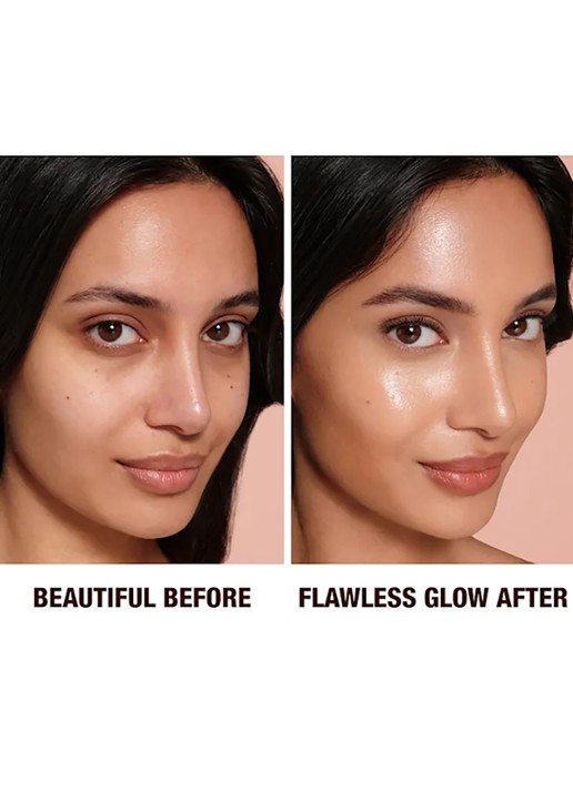 Charlotte Tilbury Hollywood Flawless Filter - primer, highlighter & corrector - achterkant 2 4.5 medium