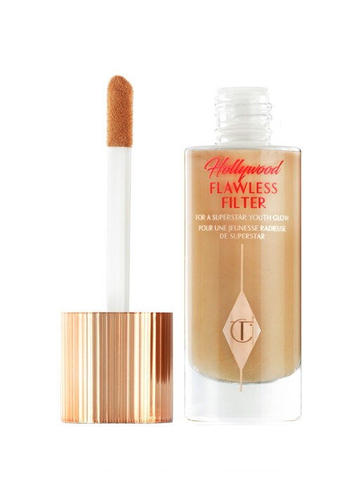 Charlotte Tilbury Hollywood Flawless Filter - primer, highlighter & corrector - voorkant 7 5.5 tan