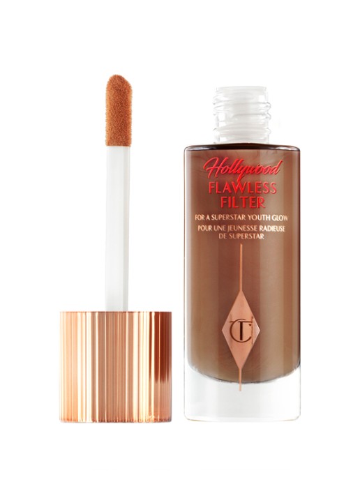Charlotte Tilbury Hollywood Flawless Filter - primer, highlighter & corrector - voorkant 7 8 deep