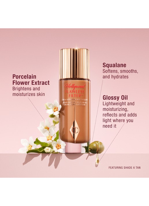 Charlotte Tilbury Hollywood Flawless Filter - primer, highlighter & corrector - detail 3 fair