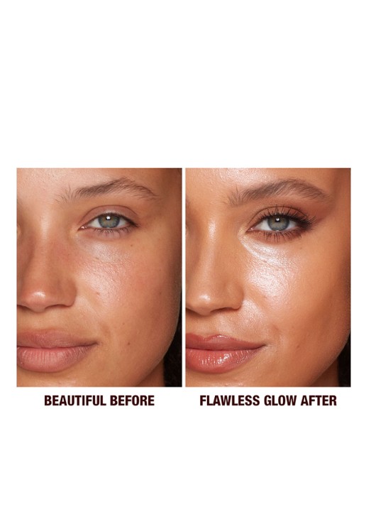 Charlotte Tilbury Hollywood Flawless Filter - primer, highlighter & corrector  - detail 3 5 tan