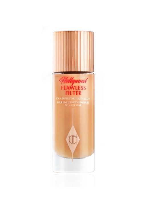 Charlotte Tilbury Hollywood Flawless Filter - primer, highlighter & corrector  - voorkant 5 5 tan