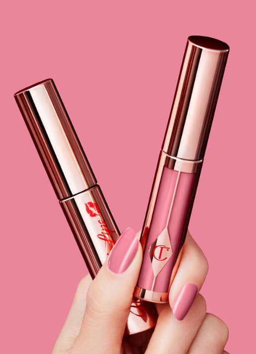 Charlotte Tilbury Hollywood Lip - liquid lipstick - detail 5 dolly bird