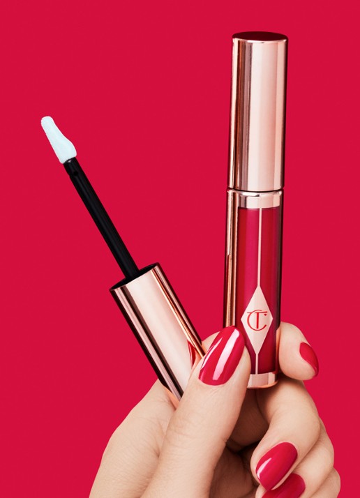 Charlotte Tilbury Hollywood Lip - liquid lipstick - detail 5 screen siren