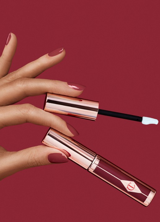 Charlotte Tilbury Hollywood Lip - liquid lipstick - detail 5 danger llaison