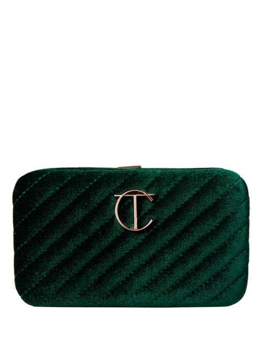 Charlotte Tilbury Hollywood Mini Brush Set - Limited Edition make-up kwastenset - voorkant 2 donkergroen