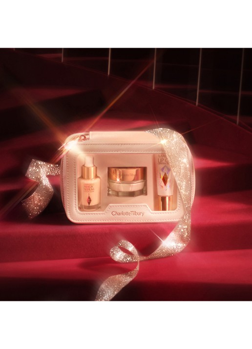 Charlotte Tilbury Iconic Magic Skin + Lip Secrets - verzorgingsset - voorkant 3 undefined
