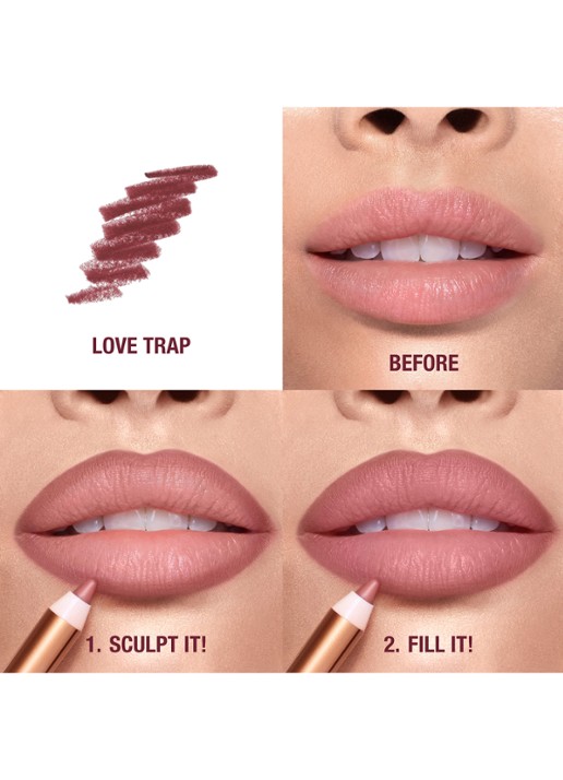 Charlotte Tilbury Lip Cheat - lipliner - achterkant love trap