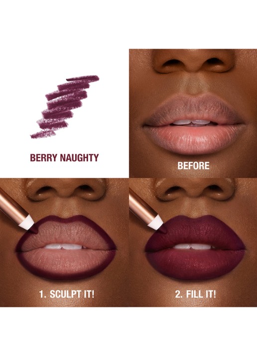 Charlotte Tilbury Lip Cheat - lipliner - detail 3 berry naughty