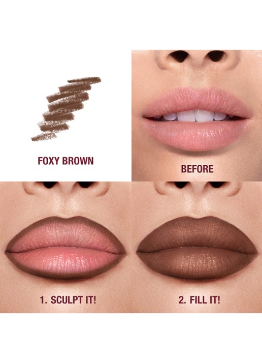 Charlotte Tilbury Lip Cheat - lipliner - achterkant goud