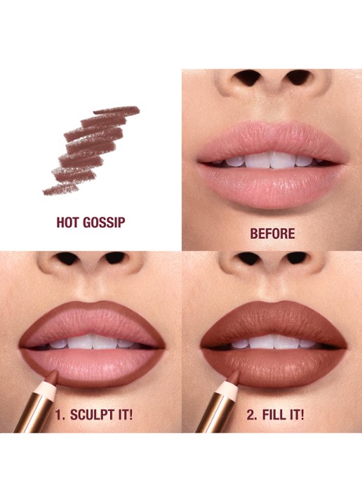 Charlotte Tilbury Lip Cheat - lipliner - achterkant koper