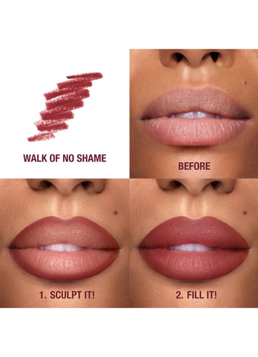 Charlotte Tilbury Lip Cheat - lipliner - detail 2 walk of no shame