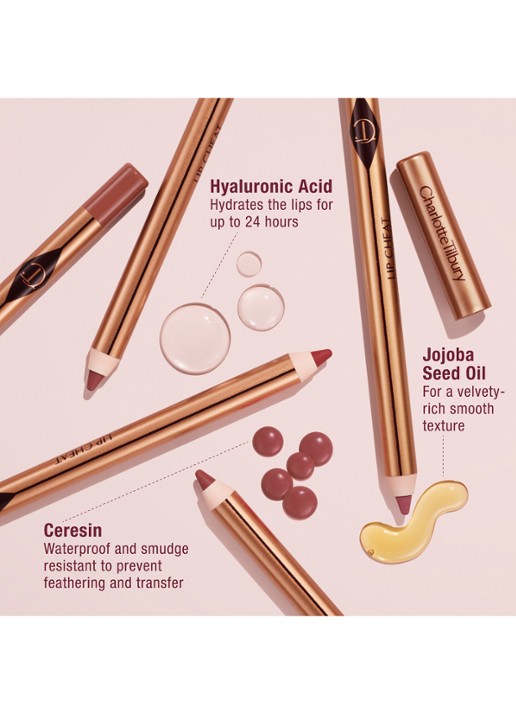 Charlotte Tilbury Lip Cheat - lipliner - detail 5 walk of no shame