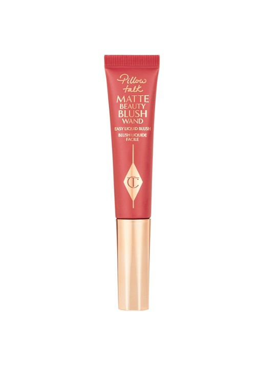 Charlotte Tilbury Matte Beauty Blush Wand - vloeibare blush - voorkant 5 pillow talk dream pop
