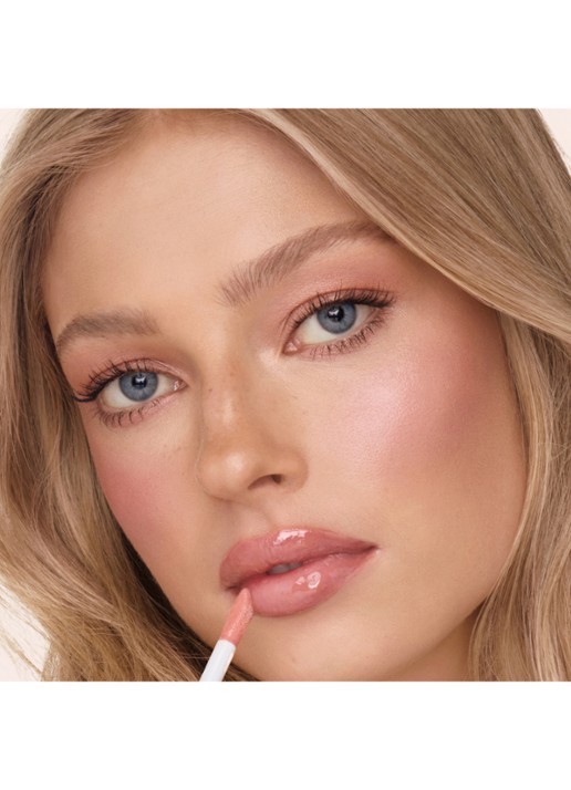 Charlotte Tilbury Pillow Talk Iconic Lip And Cheek Kit - travel size make-up set t.w.v. €60 - detail 4 roze