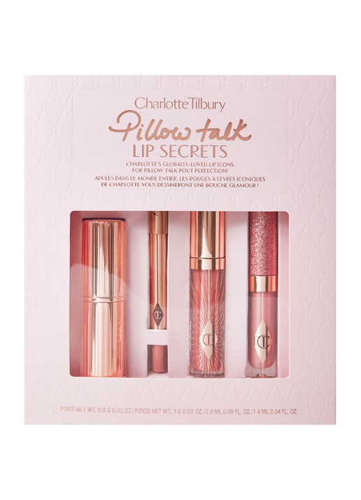 Charlotte Tilbury Pillow Talk Lip Secrets - Limited Edition mini make-up set - voorkant 2 undefined