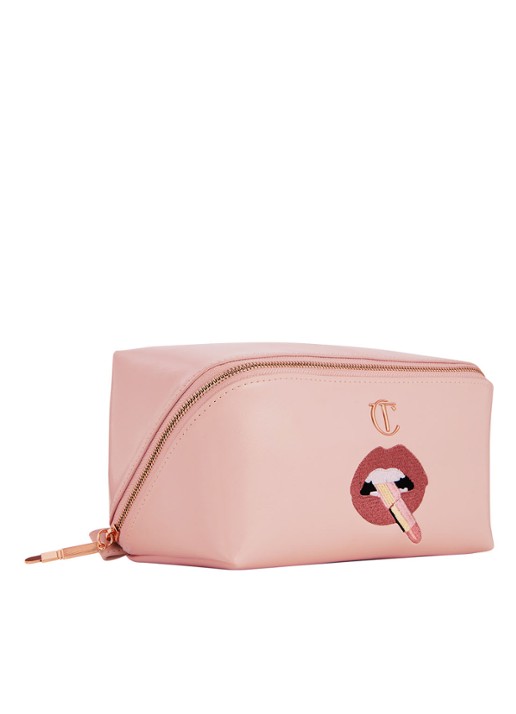 Charlotte Tilbury Pillow Talk Makeup Organiser Bag - make-up tas - detail 4 pillow talk pink
