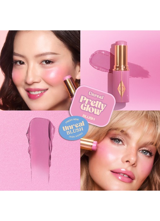 Charlotte Tilbury Unreal Blush Healthy Glow Stick - blush - detail 3 pretty glow