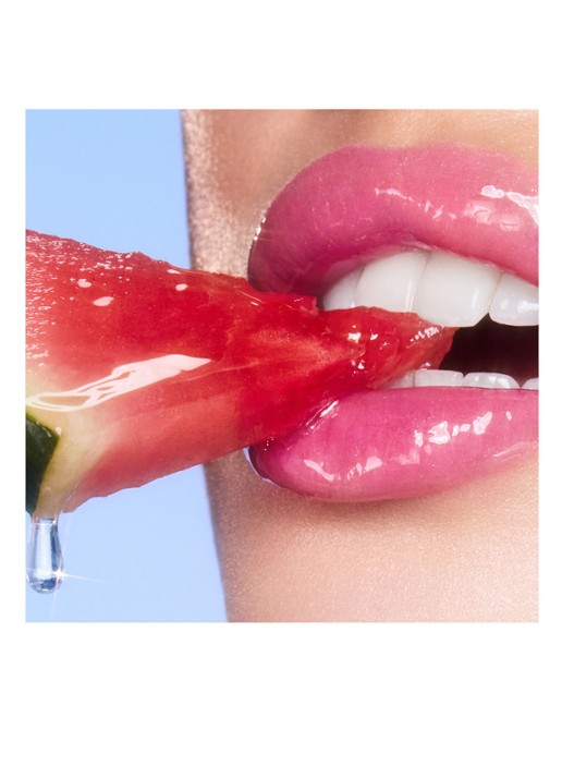 Charlotte Tilbury Unreal Lips Healthy Glow Nectar Oil - lipolie - detail 5 pink watermelon