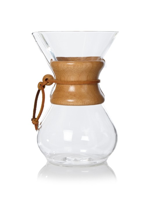 Chemex Koffiemaker Classic 6-kops 88 cl - voorkant transparant
