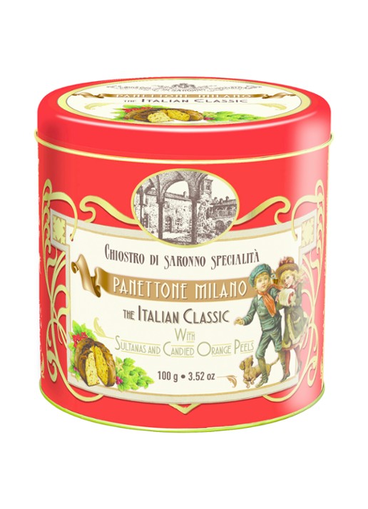 Chiostro di Saronno Cioccolato panettone in blik 100 gram