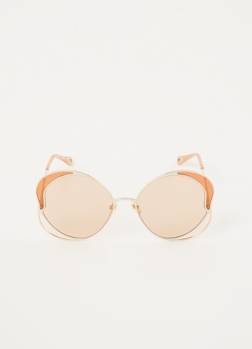 Chloé Butterfly zonnebril CH0024S - voorkant 2 goud