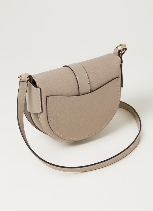 Chloé Darryl crossbodytas van kalfsleer - achterkant 5 grijs