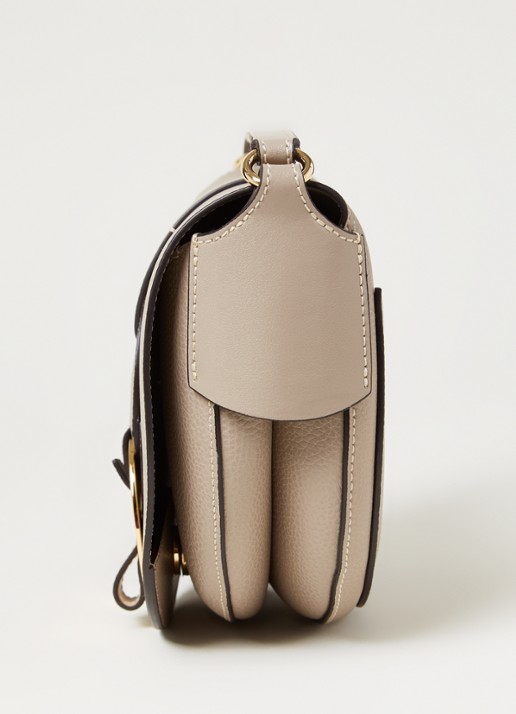 Chloé Darryl crossbodytas van kalfsleer - detail 2 grijs