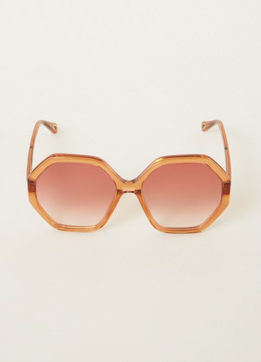 Chloé Esther zonnebril CH0008S - voorkant 2 oranje