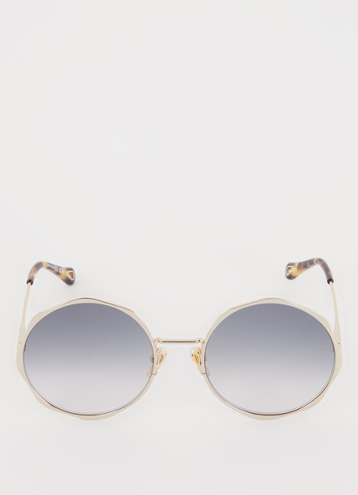 Chloé Honoré zonnebril CH0184S - detail 3 goud