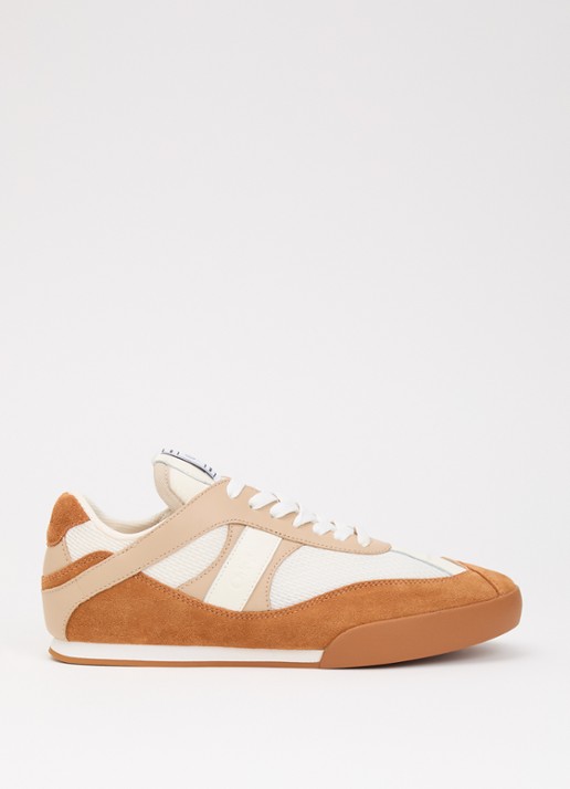 Chloé Kick sneaker met details van suède