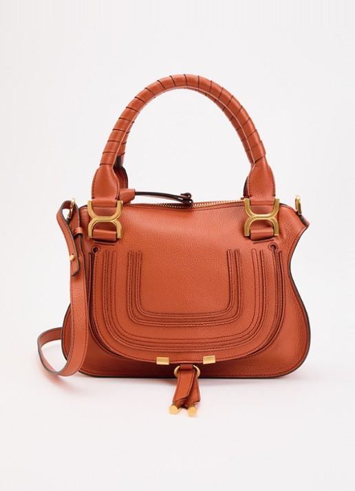 Chloé Marcie Small handtas van kalfsleer