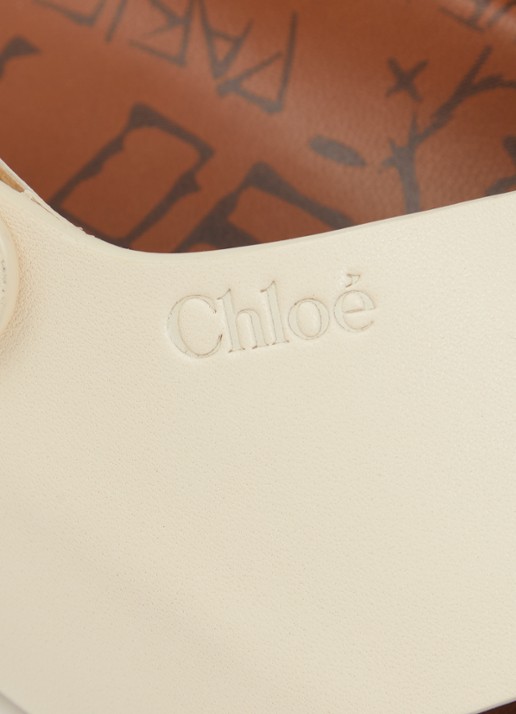 Chloé Maxime sandaal van kalfsleer - detail 4 gebroken wit