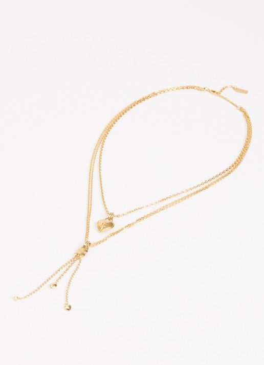 Chloé The Chloé Mini Paddington ketting veguld - detail 2 goud