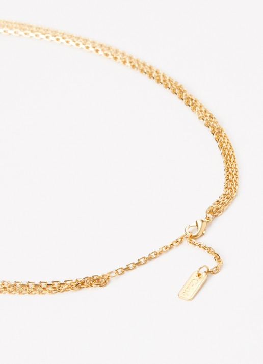 Chloé The Chloé Mini Paddington ketting veguld - detail 3 goud