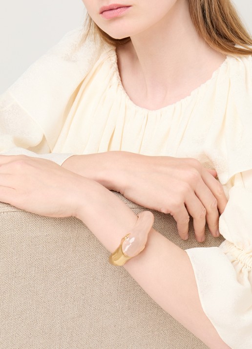 Chloé The Chloé Tropicus bangle - voorkant 2 goud